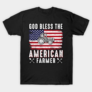 God Bless The American Farmer T-Shirt